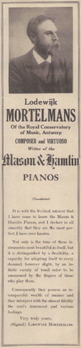 Hamlin Pianos - Lodewijk Mortelmans