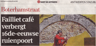 Gazet van Antwerpen 25-26.0.2013